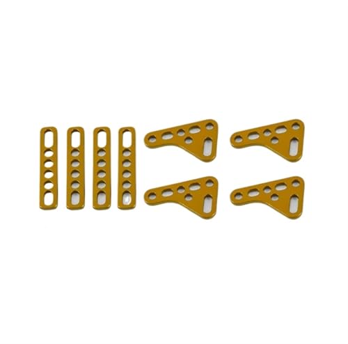Support d'amortisseur double en métal anti-casse pour châssis TRX4 Axial - 3