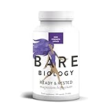 Bare Biology Ready & Rested Magnesium Glycinate Capsules – 60 Day Supply – Magnesium Supplements to Support Nervous System, Energy Regulation & Muscle Recovery