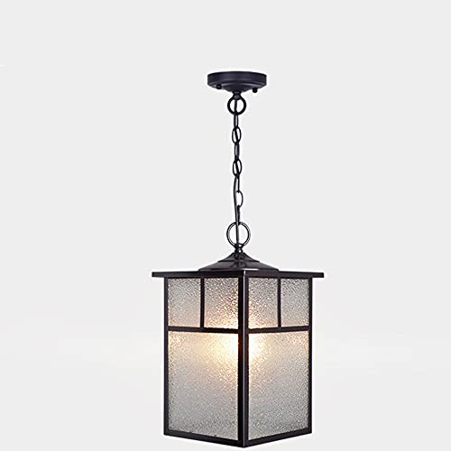 Lustre extérieur rétro pour illuminer vos soirées sur la terrasse du loft