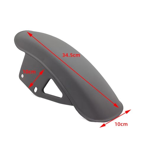 Garde-boue avant de moto noir 56 cm pour carénage roue Suzuki GN125