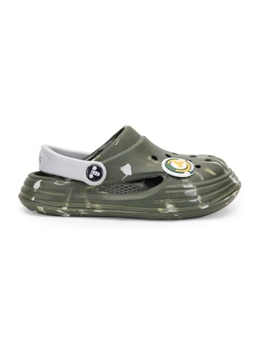 Image of toothless Kids Boys Green Grey Clogs
