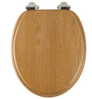 Roper Rhodes Traditional Solid Oak Soft Close Toilet Seat