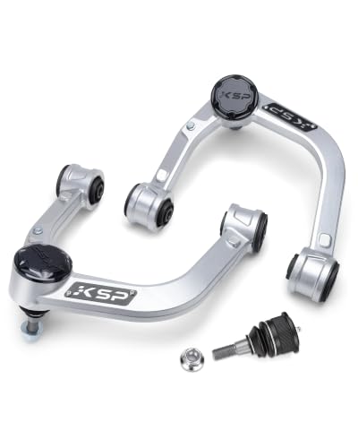 Image of KSP Forged Control Arm for 4Runner Land Cruiser 2-4in Lift, Aftermarket Upper Control Arms in Rubber Bushing Compatible with Toyota Lexus GX 2003-2022, FJ Cruiser 2003-2022, One-piece Design UCA