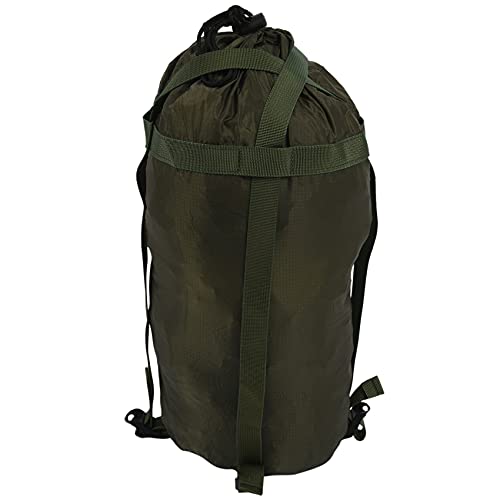 Kleagary Sac de couchage extérieur - Sac de compression étanche - Sac de rangement - Camping - Équipement de camping - Vert armée