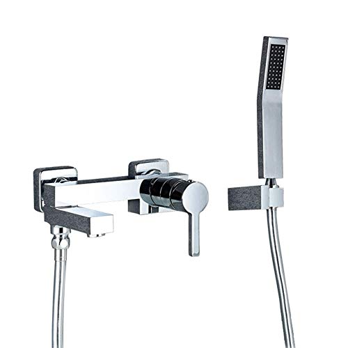 Duschset Duschsäule Kupfersystem für Badezimmer mit Duscharmatur mit Handmixer für Badewanne