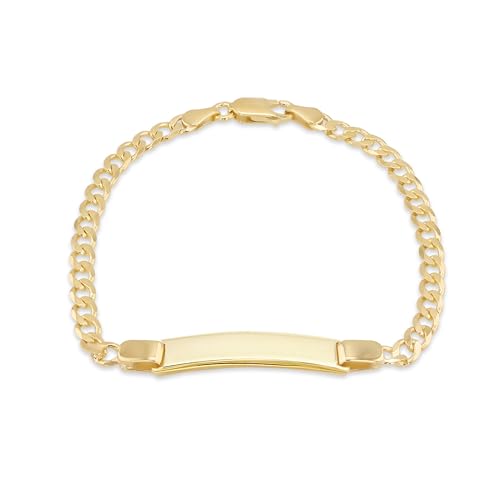 Bracelet femme Tuscany Silver maille curb plate argent doré
