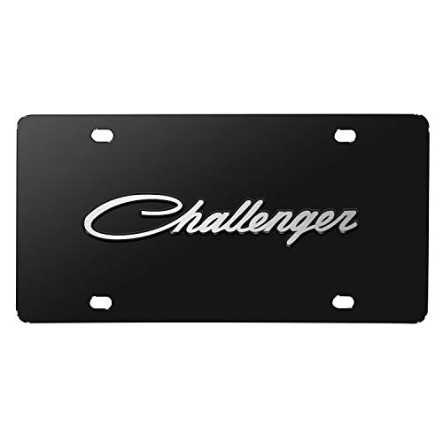 iPick Image for Dodge Challenger Classic 3D Logo on Black