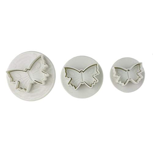 3 PCS Butterfly Cake Cutter Sugar Craft Tool