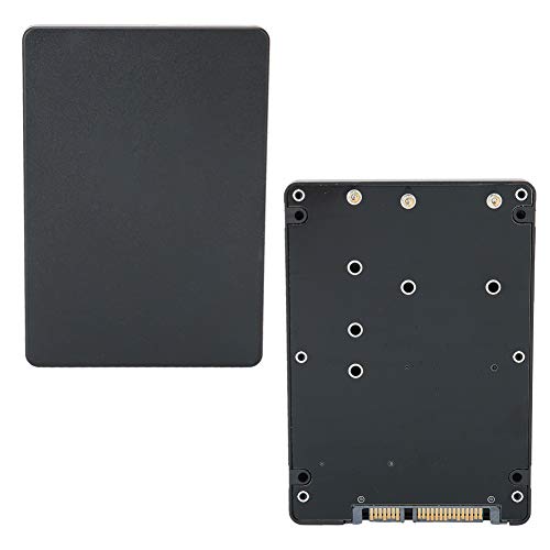 Caja externa para disco duro SSD M.2 2 en 1 negra ABS miniatura 5