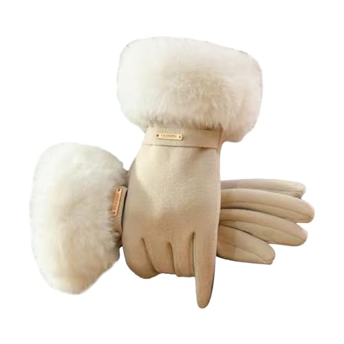 ccuzs Gants Thermiques – Moufles imperméables et isolantes | Gants Chauds pour Le Snowboard et Le Ski avec Doublure en, poignée antidérapante et Coupe-Vent pour Homme, Femme ou Sports