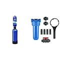 Aquasana EQ-600 Whole House Water Filter System - Carbon & KDF Home Water Filtration - Filters Sediment & 97% Of Chlorine - 600,000 Gl