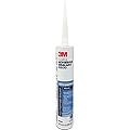 3M Marine Adhesive Sealant 5200 (06504) Permanent Bonding and Sealing for Boats and RVs Above and Below the Waterline Waterproof Repair, Black, 10 fl oz Cartridge