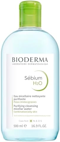 BIODERMA Água Micelar Demaquilante Antioleosidade Sébium H2O 500ml