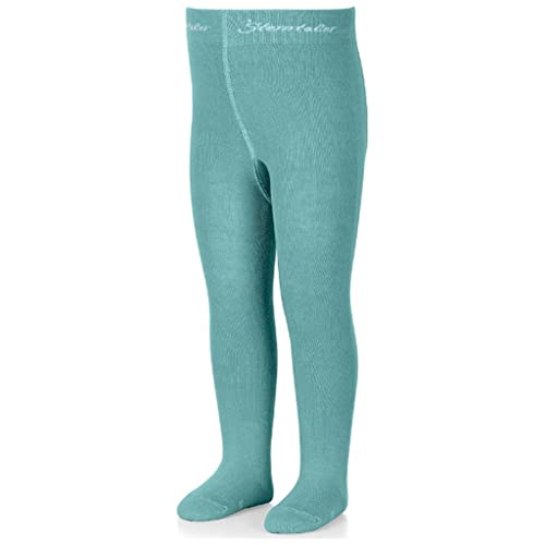Sterntaler Collant Semplici, Unisex - Bimbi 0-24, Verde Ghiaccio, 92