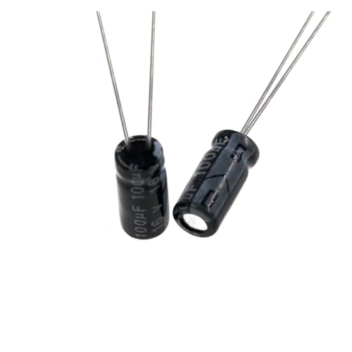 Condensateur électrolytique 100uF 16V radial miniature pour circuit imprimé