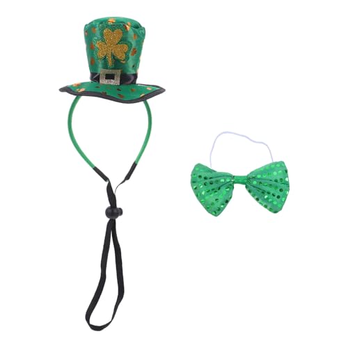 Serre-tête Saint-Patrick vert pour accessoiriser votre tenue de soirée irlandaise en pub