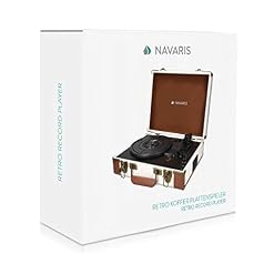Navaris Platine Vinyle Tourne-Disque – 33/45/78 Tours – 2X Haut-Parleur intégré – Conversion Vinyle vers MP3 – Valise… - Les Beatles, Paul McCartney, John Lennon, RIngo Starr, George Harrison Navaris Platine Vinyle Tourne-Disque - 33/45/78 Tours - 2X Haut-Parleur intégré - Conversion Vinyle vers MP3 - Valise… – Image 7