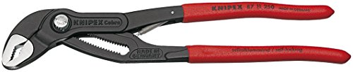 Knipex Tools - Cobramatic Water Pump Pliers With Spring Handle (8711250Sb) #TOP9