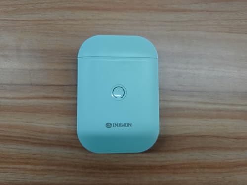 InkWon D11S ラベルプリンター 多機能 携帯型 Bluetooth対応 Android/iOS対応 (ブルー)