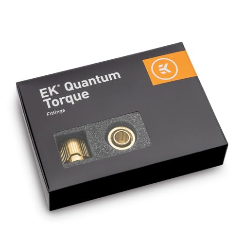 EK-Quantum Torque STC 10/13 Gold embout watercooling tuyau souple G1/4 couleur or