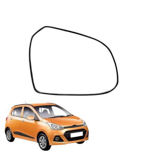 Image of Kylo Grand I-10 (2013-2019) Driver Side (Right Side) Side Mirror Glass /Tukdi /Sub Mirror Plate