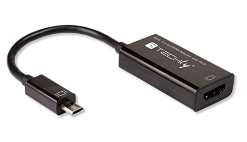 Adaptador MHL 3.0 a HDMI con RCP Techly ICOC MHL-HDMI3 para televisión y monitor