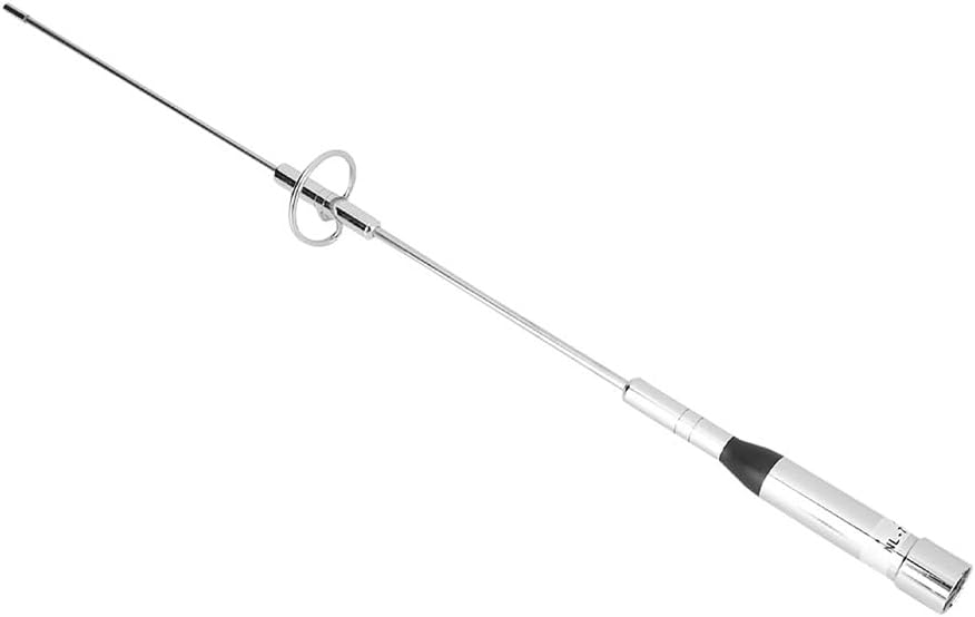 Joyzan Antenna, Dualband Mobile Antenna M Head UHF/VHF Ham Radio Waterproof Marine PL259 Connector with 1.48 ft Low Loss Cable Wrench for Boat Car Amateur Radio