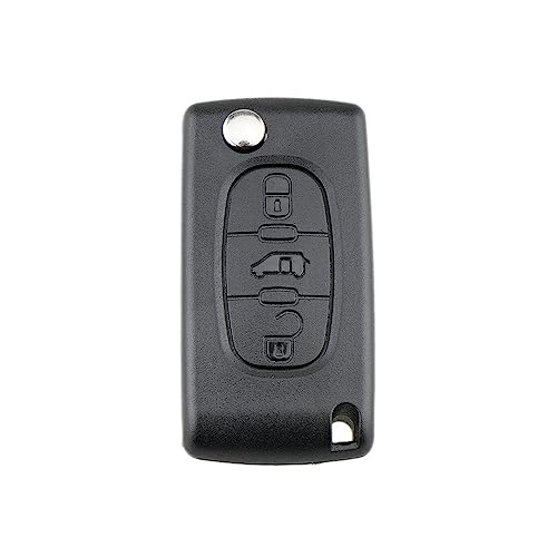 Cover chiave compatibile Citroen C2 C3 C4 C5 C6 C8 Xsara Picasso Berlingo Compatibile CON Peugeot 207 307 308 407 408 3008 5008 Partner 807 1007 Fiat ULYSSE (2 Pulsanti Peugeot Citroen, VA2 CE053 6