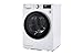 24 in. W 4.2 Cu. Ft. Ventless Stackable Compact Smart Electric Dryer in White with Dual Inverter HeatPump Technology