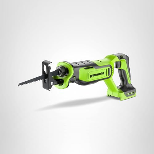 Greenworks 24V Brushless 1" Cordless Reciprocating Saw (3,000 SPM), Light Weight Compact Handsaw, Variable Speed Trigger, Tool Only thumbnail 8