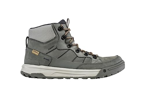 Image of Oboz Men's Burke Mid Leather B-Dry Waterproof Hiking Boot