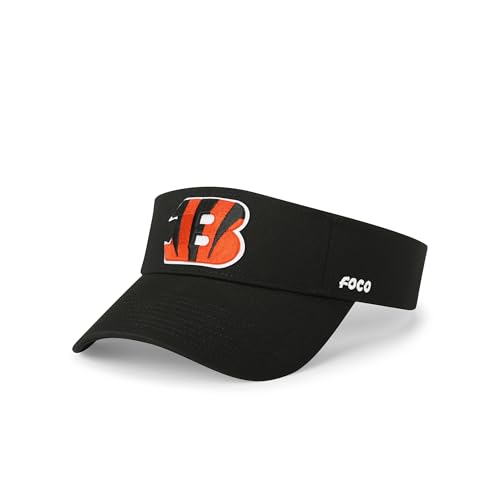 Image of FOCO NFL Mens NFL Team Logo Visor Hat Caps