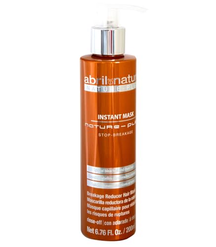 abril et nature - Nature Plex, STOP Rotura - Mascarilla Profesional para Cabellos Dañados o Tratados químicamente - Previene, Protege y Repara - Antes y después de trabajos técnicos - 200 ml