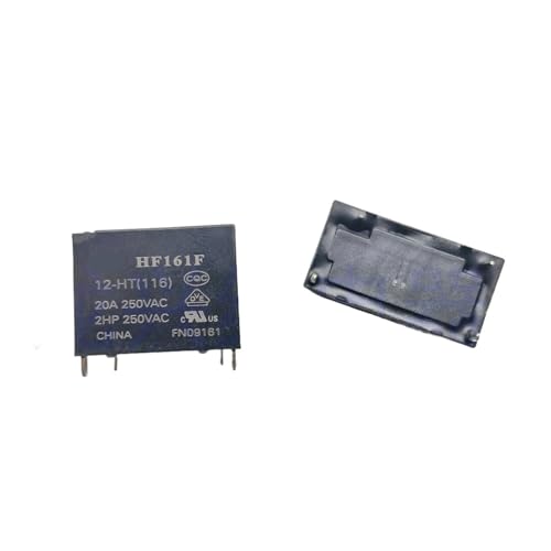 Relé electromecánico HF161F 12-HT 12VDC para control de potencia 1