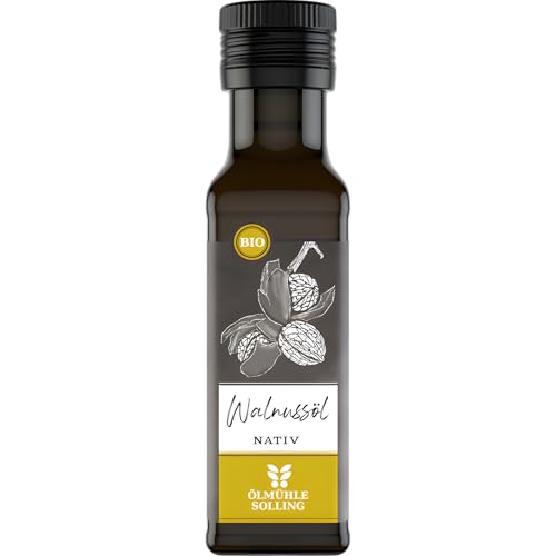 Produktfoto von ÖLMÜHLE SOLLING - BIO Walnussöl | Kaltgepresstes Öl aus aromatischen Bio-Walnüssen mit einem milden und nussigen…