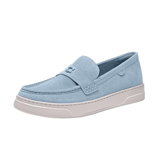 Coach Men's Hybrid Loafer Sneaker, Bluebell, 10