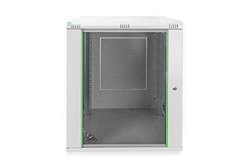 Digitus Armadio Rack 19'' 16 Unita' Da Muro 816X600 Profondita' 600Mm Colore Grigio Porta Vetro - 8