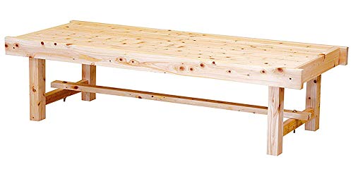 桧 床机 (無塗装) 中 [ 約150 x 60 x H40cm ] 【 床机 】 | 料亭 旅館 温泉 日本家屋 縁側