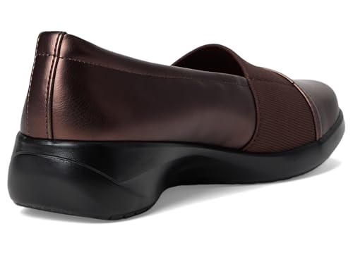 Clarks Clarks Collection Women's Kaetlyn Rhea Loafer, Bronze Metallic, 8 M US