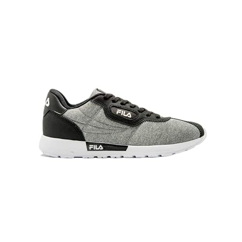 Tênis Fila Retro Jogger, Feminino, Prata/Preto, 39