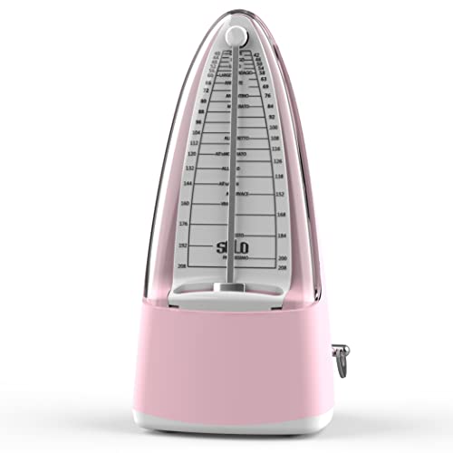 SOLO Métronome mécanique S300, battement précis, facile à utiliser, niveau de volume adapté au piano, violon, ukulélé… - Les Beatles, Paul McCartney, John Lennon, RIngo Starr, George Harrison SOLO Métronome mécanique S300, battement précis, facile à utiliser, niveau de volume adapté au piano, violon, ukulélé… – Image 3