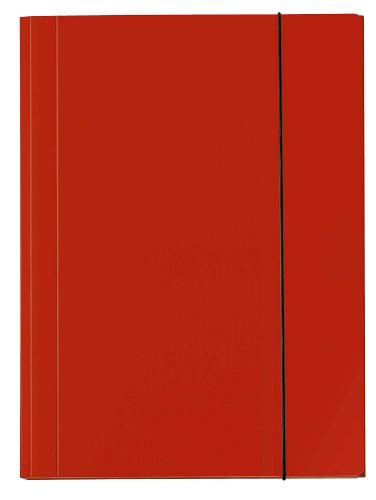 Classeur A3 VELOCOLOR rouge pour protéger grands dessins et plans