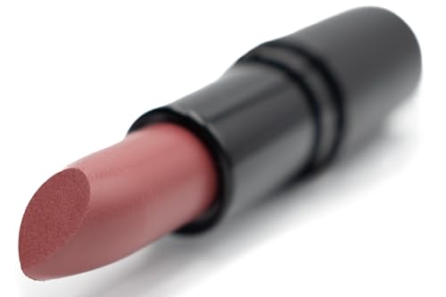 Image of Pure Ziva Delicious Mauve Medium Red Pink Lipstick Color Moisturizing Paraben Free, No Animal Testing & Cruelty Free Lip Makeup Color