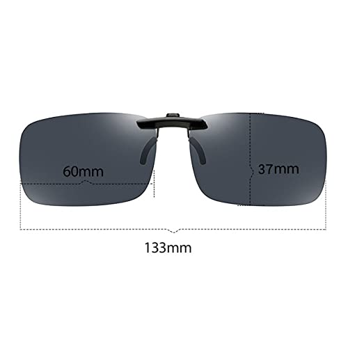 Occhiali da sole polarizzati unisex con clip