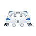Socle Lave Linge Base de Machine à Laver 4/8 Pieds 4 roulette Réglable 40-68cm Stent Réfrigérateur/Sèche-linge Support mobile Climatiseur intérieur Support Charge 350 kg