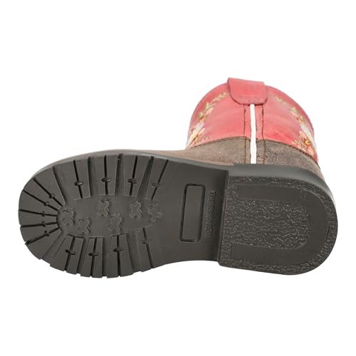 Image of Smoky Mountain Boots Toddlers' Autry Square Toe Leather Western Cowboy Boots