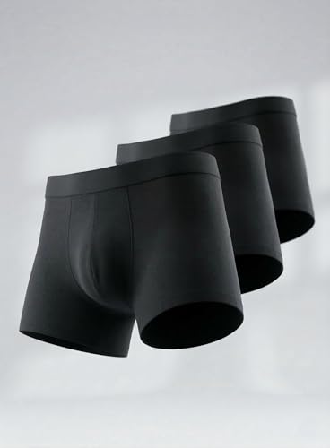 Image of dockstreet Ultra Soft, 100% Cotton Smooth Boxer Brief Comfortable Stretchable /Soft Fabric Brief Trunk Styled Underwear for Men