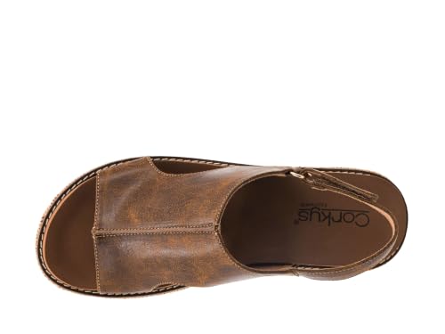 Image of Corkys Footwear Volta Wedge - Chic Elegance Meets All-Year Comfort with a 2-Inch Cork Heel and Marshmallow Insole for Stylish Everyday Wear and All-Day Comfort