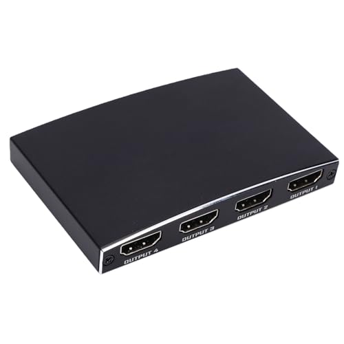 Divisor HDMI para cine en casa con cuatro salidas simultáneas en alta definición