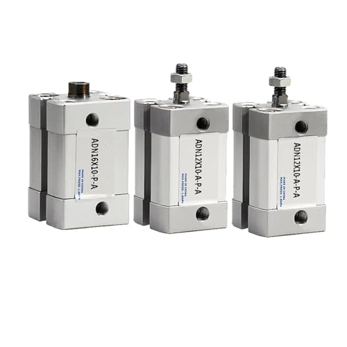 Vérin ADN double action pneumatique 16mm course 40mm pour automatisme industriel